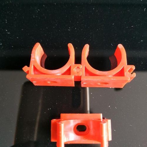 包邮400个 组合式扣接式1620mm红色管卡线U型卡扣迫码PVC固定管卡