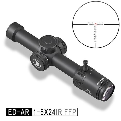 发现者EDD1-6×24IR倍镜十字高清瞄准望远镜模型器材弹弓