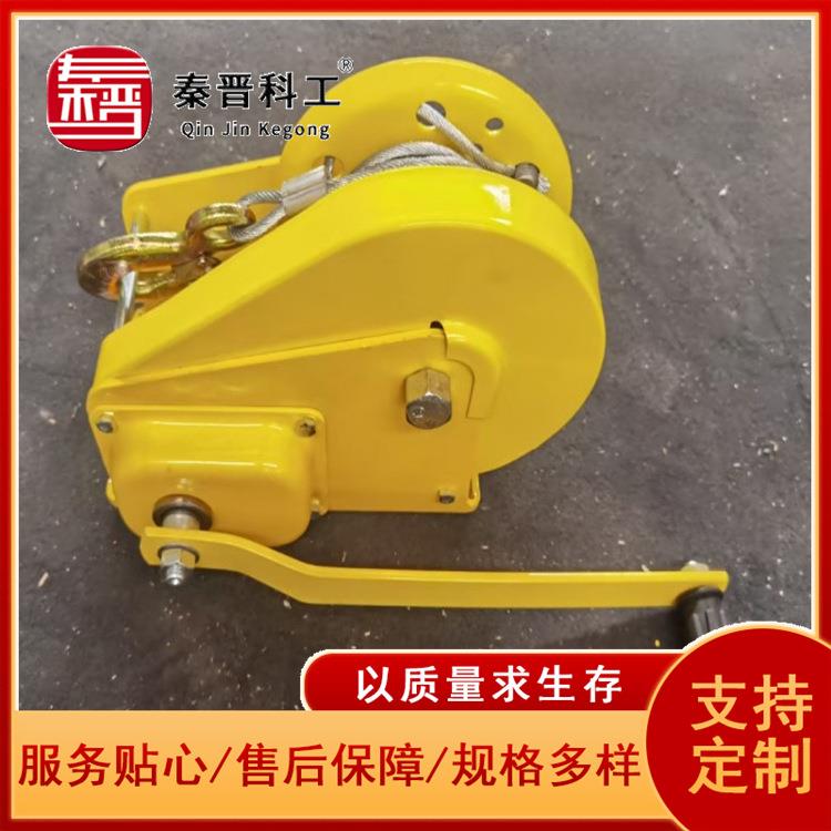 厂家双向自锁手动绞盘起重牵引小型家用加粗钢丝绳手动绞盘