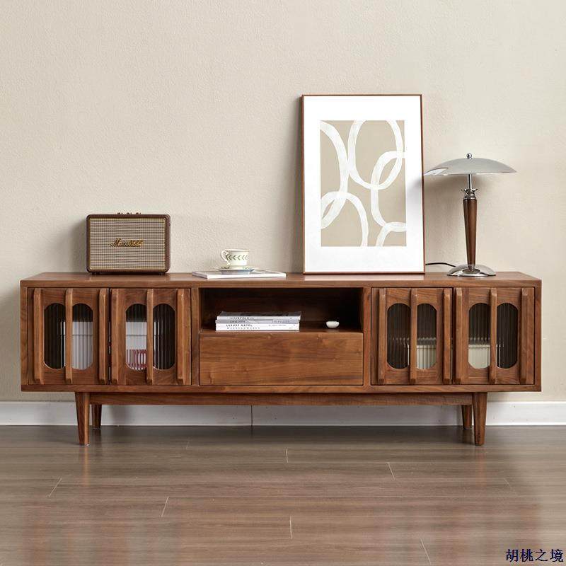 北美黑胡桃木电视柜法式复古樱桃木客厅储物收纳柜实木落地视听柜,模玩/动漫/周边/娃圈三坑/桌游,模型制作工具/辅料耗材,淘宝优惠券,粉丝福利购,淘宝优惠卷