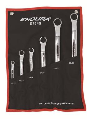 力易得（ENDURA)（8×10-22×24mm）6件双梅花扳手E1545拆卸