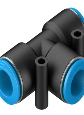 气管快直通变径三通速接头QSL/QS/QST-4-6-8-10-12-16