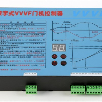 电梯配件/全新展鹏门机变频器VVVF门机控制器数字式FE-D3000-A-G1
