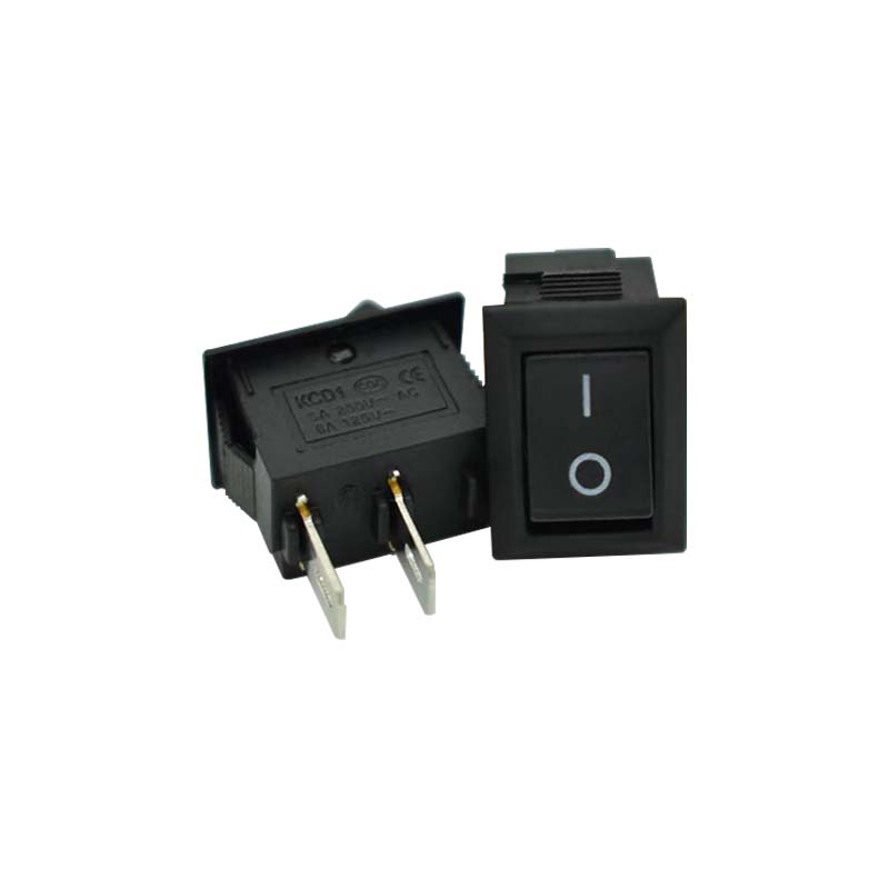 船型开关KCD1电源翘板开关2脚3脚10A铜脚带灯21X15mm饮水机电子秤