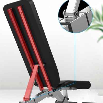 厂销健身凳可折叠多功能哑铃板家用板仰卧多功能起坐椅卧C腹肌健