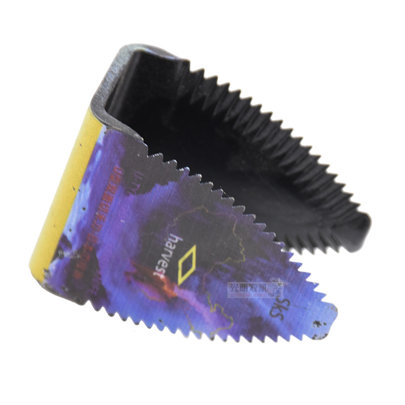 久保田488 588 788 888收割D机配件进口U型切禾刀齿形粉碎定切草