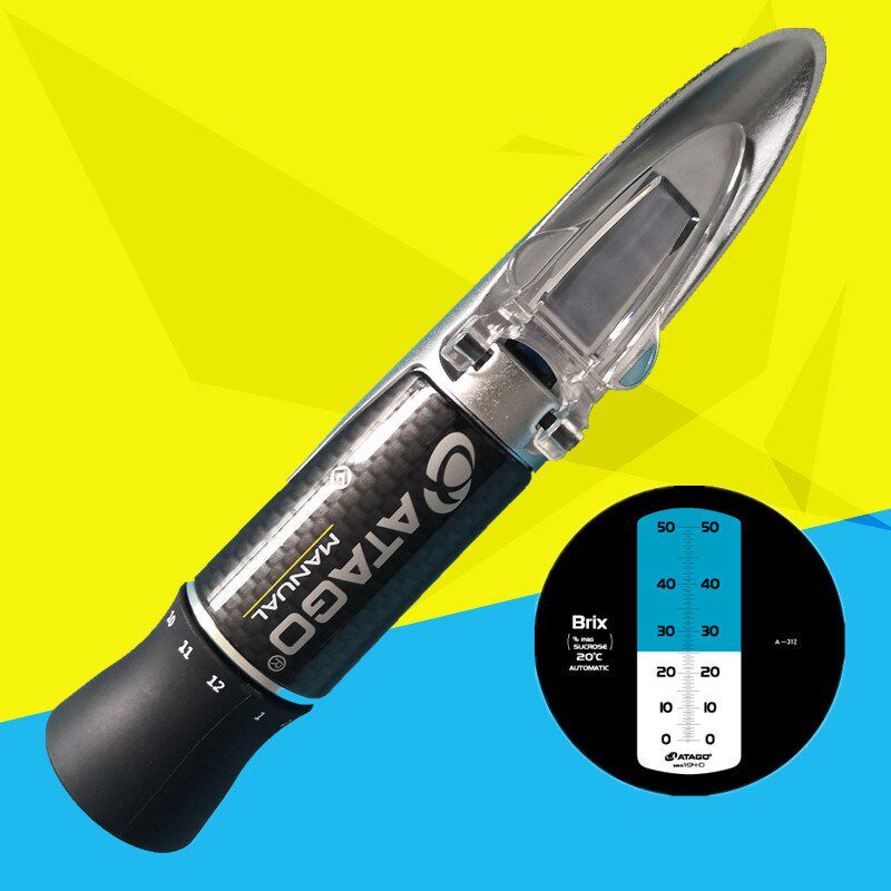 供应手持折射仪日本ATAGO MASTER-53PM 糖度计0-53% 原装正品