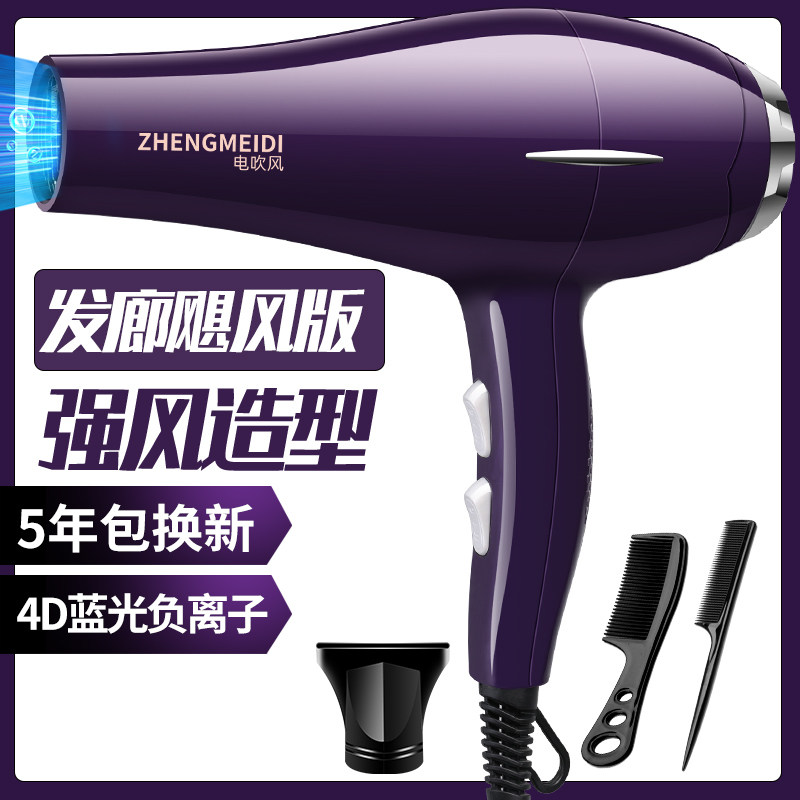 电吹风机家用大功率不伤发超静音负离子护发吹头发大风力冷热风筒