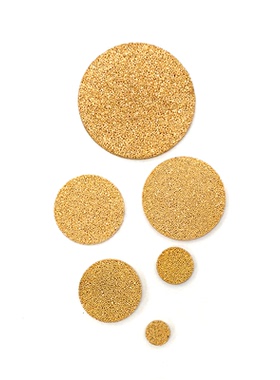 Custom Round Copper Filter Porous Bronze Sintered Mesh