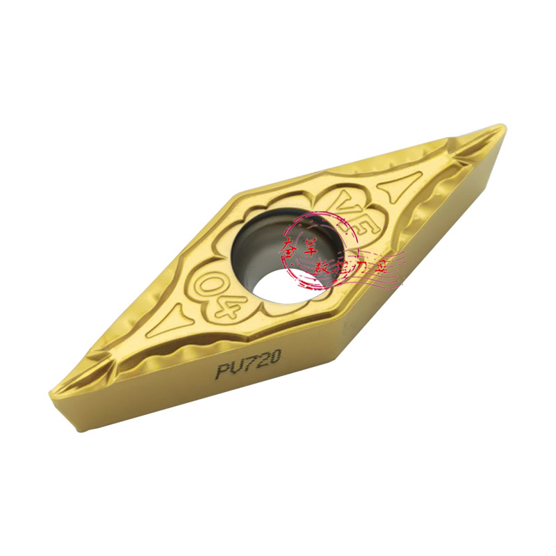 京瓷Kyocera数控刀片VBMT160402VF 160404VF PV720 金属陶瓷涂层