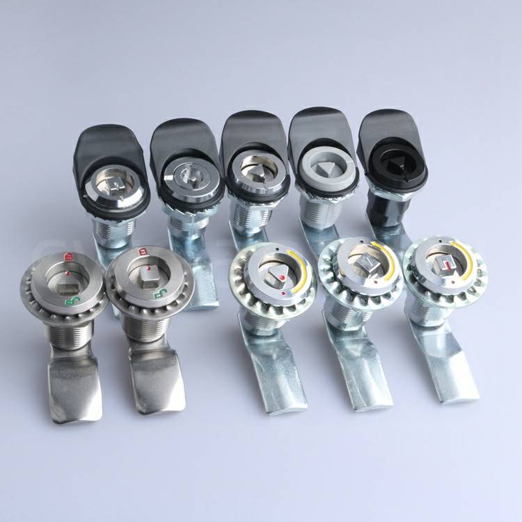 生久MS816-1伸缩式三角锁配电箱柜门MS711机箱机柜转舌锁DB816-1