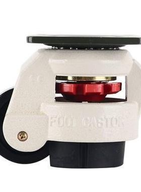 LKL福马轮GD040F60F80F100F12FF1业50工水平调节万向重型带脚杯脚