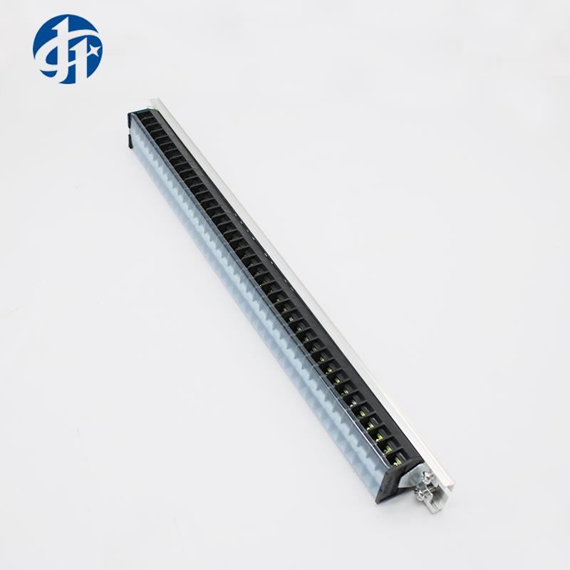 接线板TD-1540导轨式电线接线端子15A/40位接线排连接器10只装