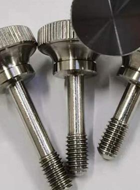 不锈钢304防落压纹脱手手8EGF拧滚花防松不脱出螺钉HAW1/82把/86/