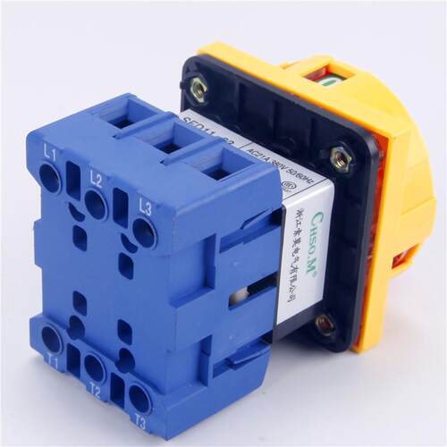 索莫SFD11-32A25A三相负载断路开关主控电源转换切断开关LW30-32