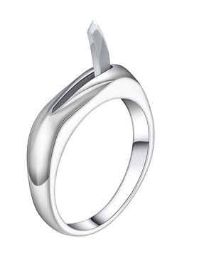 守梦者S3925纯银戒指高科技暗器原创多功能防身指环刃厂家直供