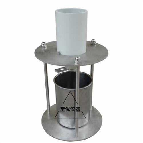 细集料流动时间测定仪棱角性镀铬间隙率法粗糙度加厚漏不锈钢支架