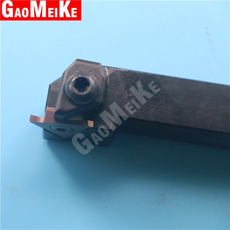 数控外圆卡簧槽刀片立装浅槽刀杆排刀机大三角圆弧槽刀 GBA43R200