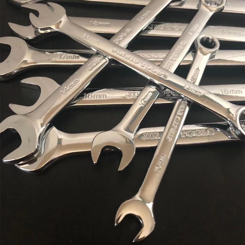 梅开两用13号14梅花两用开口两用套装板手扳手呆两用工具10mm