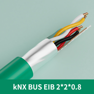 国标KNX总线BUS控制电缆EIB总线2x2x0.8平方灯控线智能家居控制线