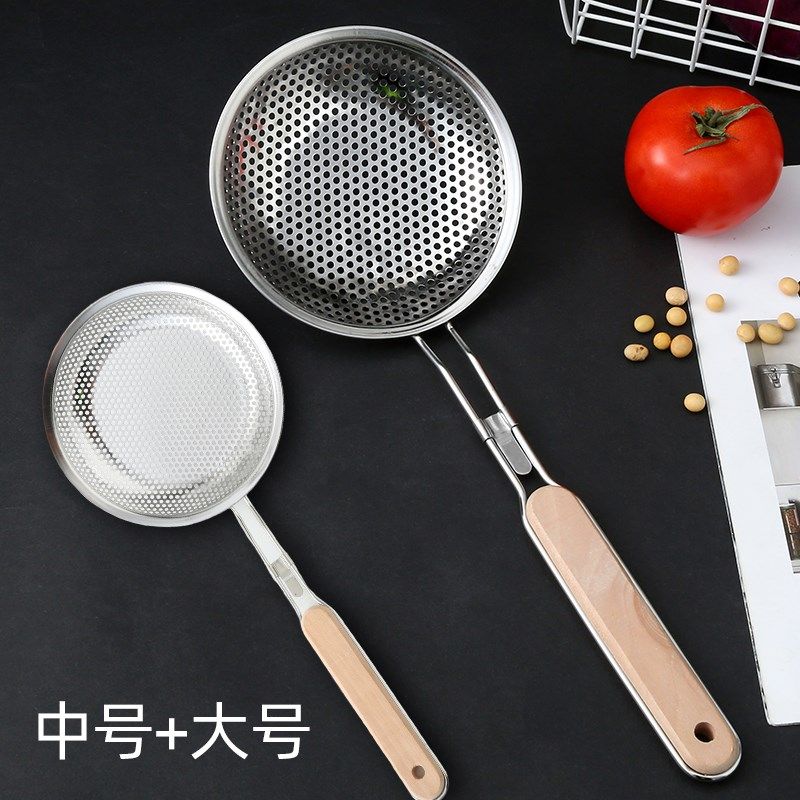 不锈钢漏勺家用厨房大号过滤网筛火锅隔油捞勺超细密豆浆过滤神器,珠宝/钻石/翡翠,翡翠裸石/蛋面,淘宝优惠券,粉丝福利购,淘宝优惠卷
