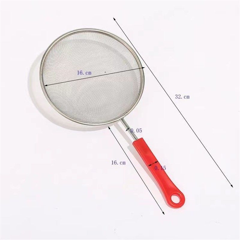 无磁红柄不锈钢网漏网状豆浆过滤漏勺火锅网漏网筛超细超密过滤网,珠宝/钻石/翡翠,翡翠裸石/蛋面,淘宝优惠券,粉丝福利购,淘宝优惠卷