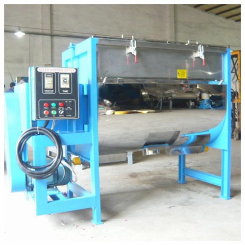 卧式干粉搅拌机双螺带腻子2吨拌料机加热混料计量称重工业混合机