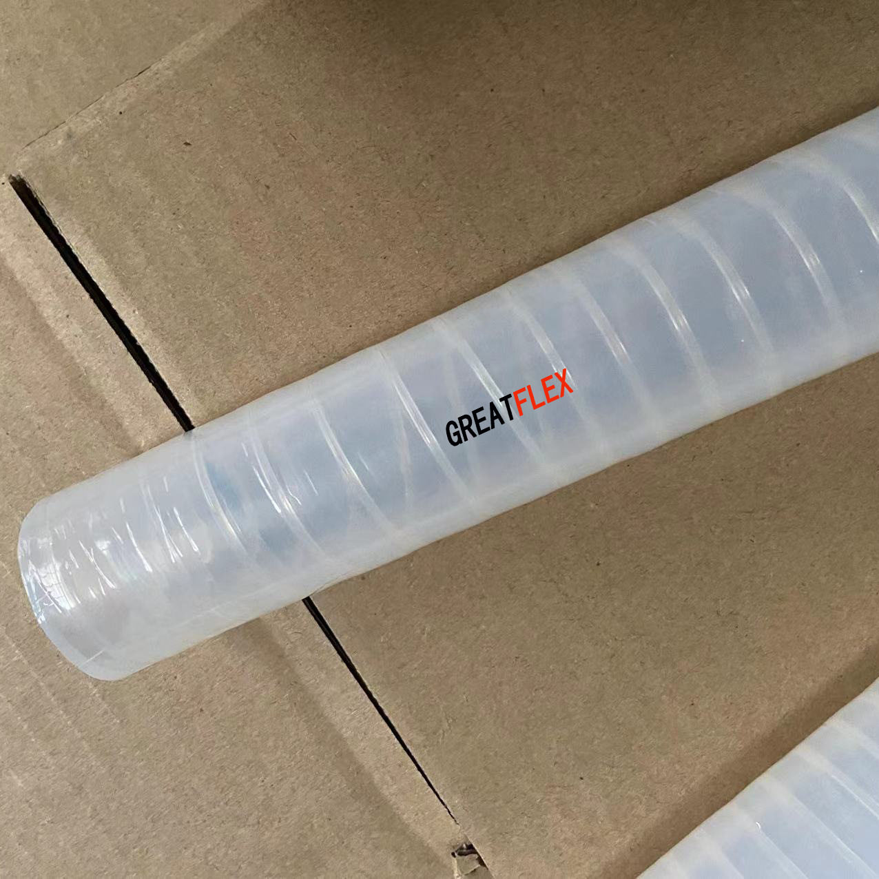 GREATFLEX食品级无味pvc牛筋透明防寒四分硅胶水管软管FS00厂家