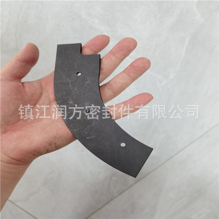 聚四氟乙烯碳纤维半圆弧 圆形垫片 防磨垫块 承接 CNC