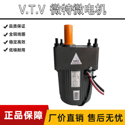 VTV微特微电机 定速/调速马达 YN80-25 80JB5G10 120G10 220V交流