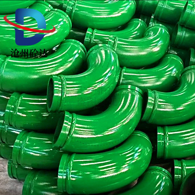 中.联泵车臂架弯头 R275 90°五万方耐磨弯头 锰钢弯头