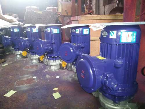 A沂洺 ISG立式管道泵离心泵 ISHB100-250I不锈钢管道离心泵