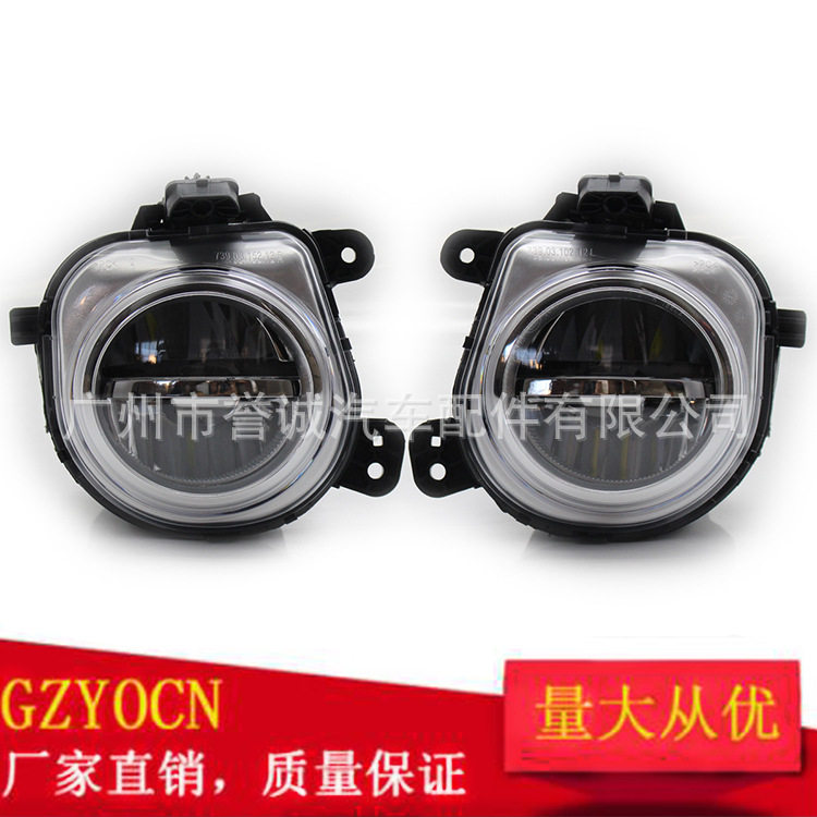 适用于宝马X5 F15雾灯14-17年x6 F16 F25防雾灯LED雾灯前杠灯车灯