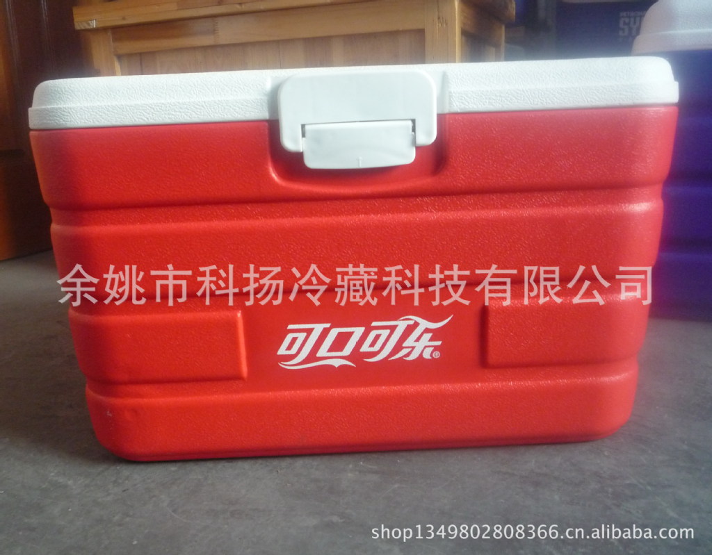 40L保温冷藏箱无源车载冰桶coolerbox箱保鲜冷链运输半泡