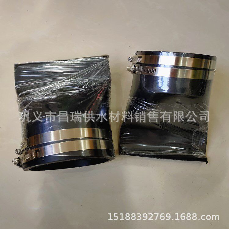 卡箍式鸭嘴阀 双卡箍不锈钢排水池止回防倒灌柔性橡胶鸭嘴阀DN100
