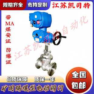 凯司特 矿用隔爆本安型一体式电动闸阀 ZJK941H-16C DN125瓦斯阀