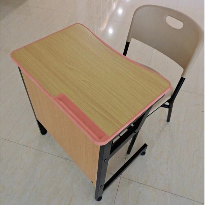 批发学校教室用课桌凳辅导班成套培训桌厂家中小学生单人课桌椅