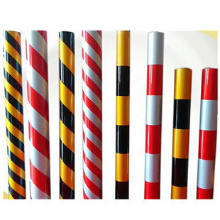 电力反光膜|可分切反光膜|黑黄双色反光膜红白电力膜交通反光材料