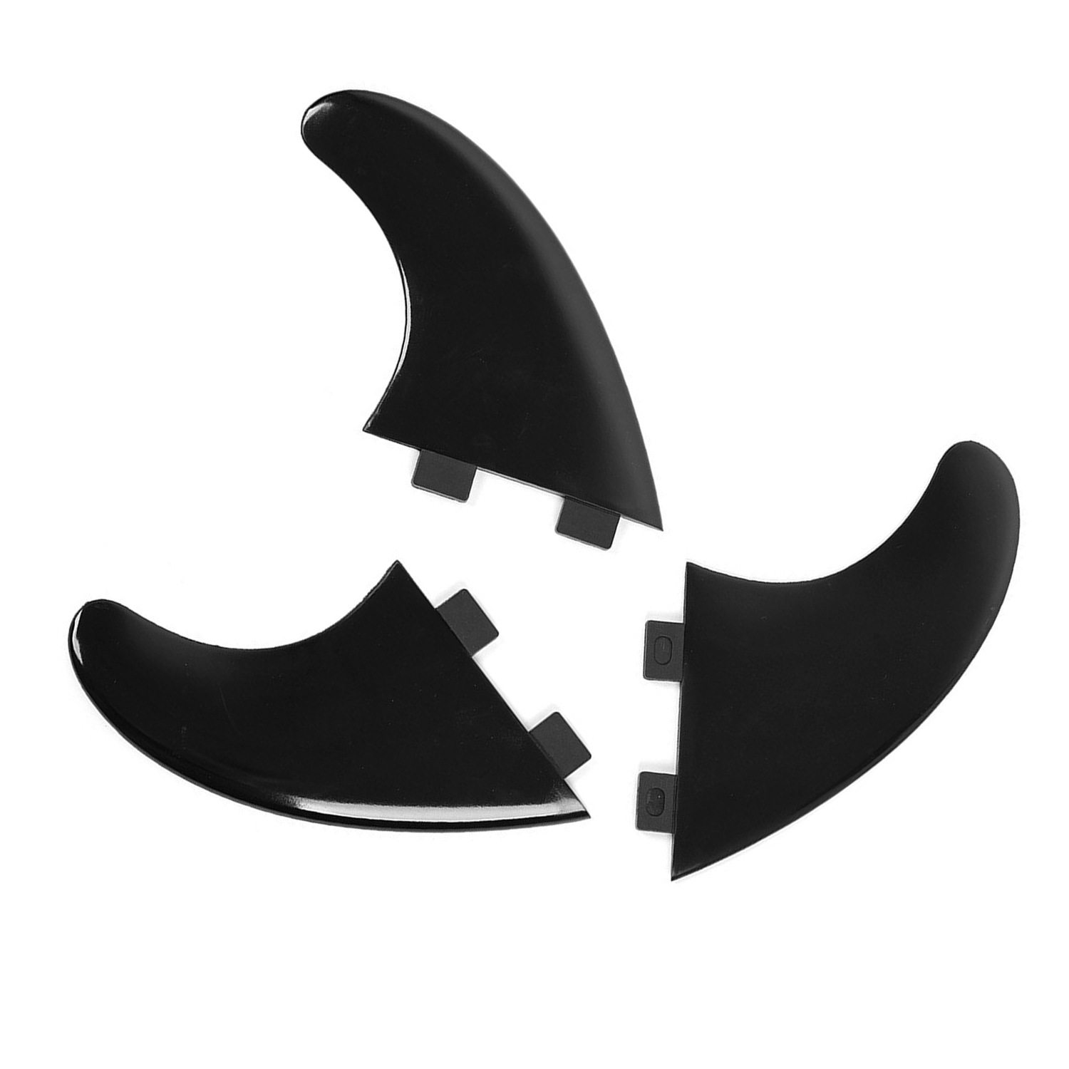 鱼鳍左中右3个冲浪板G5尾舵套装船用游艇冲浪板配件分水鳍3片装