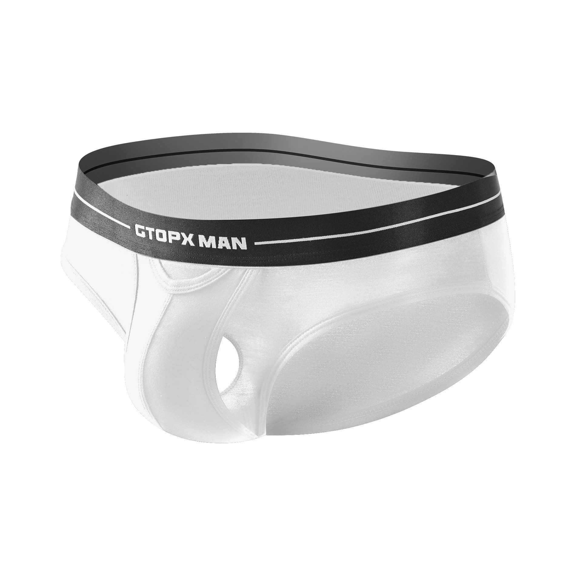 GTOPX MAN男士枪弹分离三角裤 舒适透气吸汗纯色薄款夏季内裤,女士内衣/男士内衣/家居服,男三角内裤,淘宝优惠券,粉丝福利购,淘宝优惠卷