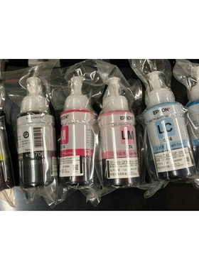 6BVQ674原装墨水L801 L805 L1800 L850 L810打印机连供6色