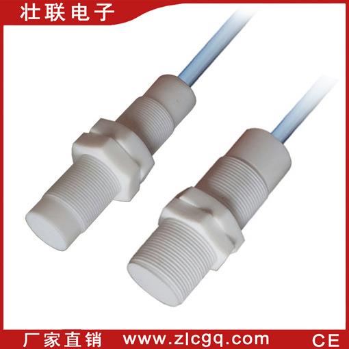 高品质耐腐蚀电容式接近开关电磁感应特氟龙外壳接近传感器