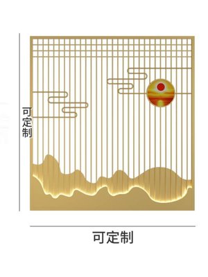 厂中式餐厅铁艺屏风隔断围栏卡座饭店专用包间月洞门包厢栅栏餐新