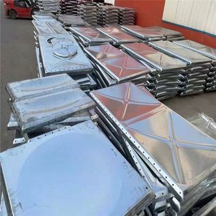 生产不锈钢水塔储水罐 304食品级不锈钢消防水箱厂 巧克力板水箱