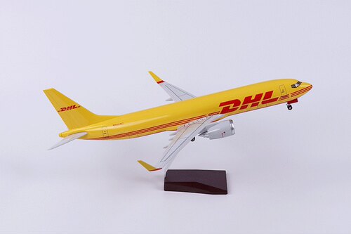 DHL全货机模型47cmB737B777B757B747接受批量生产定制涂装