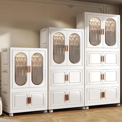 简易免安装家用衣服折叠收纳柜子储物儿童宝宝衣橱卧室出租屋衣柜