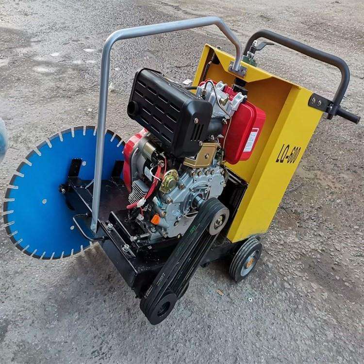 腾宇手推式汽油切割机500型混凝土路面切缝机多种款式切割机厂家