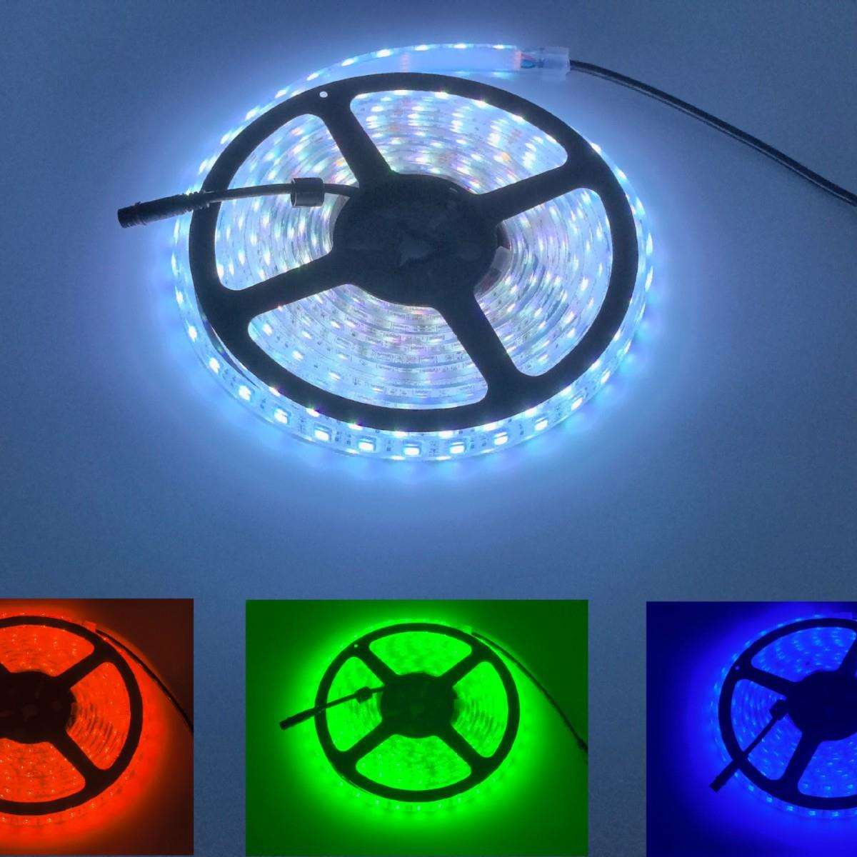 2835 12v24vled灯带自粘双色灯条线条灯婚礼橱柜衣柜照明