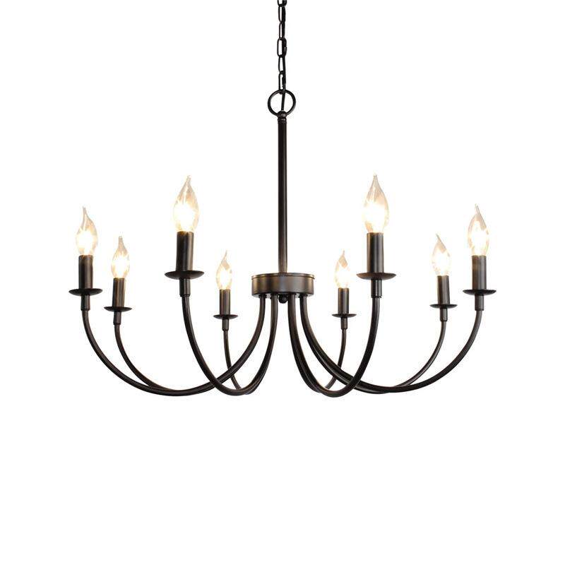 美式餐厅吊灯复古工业风酒吧乡村灯跨境ebay铁艺多头农舍灯具家居