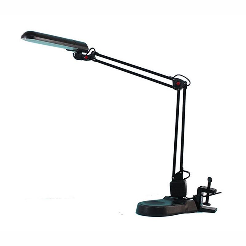 利华达MT-118 11W车间工作检测台灯 6400K护眼台灯夹座两用